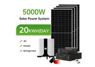 Système d'énergie solaire à domicile 8KW 5KW 3KW Kit solaire 20KW 10KW Système d'énergie solaire hors réseau
