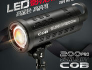 Pro LED lumière de photo de SL200W, lumières menées portatives pour la température de couleur de photographie 5500K