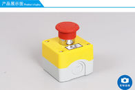 Boîte de commutateur imperméable de bouton poussoir, aluminium de plastique du voyant de signalisation de boîte de bouton d'arrêt d'urgence