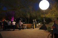 Lumière menée gonflable de 800 W, lumières de lanterne menées par ballon d'événement pour épouser l'utilisation