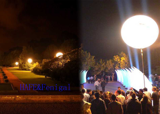 Célébration gonflable de allumage décorative LED 800W 240VAC d'événement de lumière de ballon de lune