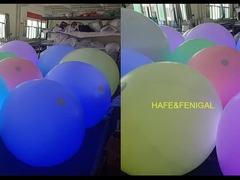Lumière de ballon LED RVB interactive de 4 pieds avec changement de couleur par simple contact : Idéale pour les événements et l'engagement du public