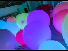 Ballon lumineux interactif LED RVB à changement de couleur par simple contact de 4 pieds : Ballons LED idéaux pour les événements
