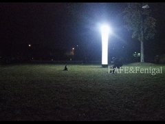 COLUMUS Tour d'éclairage d'urgence gonflable HMI1000W 360° Extérieur Portable Sans Éblouissement