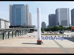 Éclairage d'urgence haute puissance pour grandes surfaces extérieures