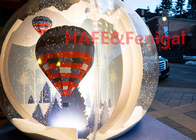 L'atmosphère de fête durable imperméable 160cm de lune de décoration de lumière gonflable de ballon