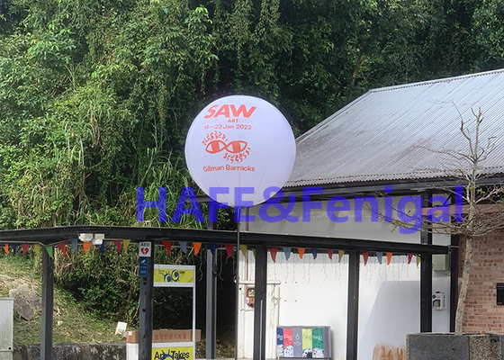 Le ballon fait sur commande décoratif de lune du trépied LED allume la publicité 160cm 800W de campagne