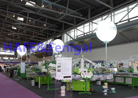 Événement gonflable d'exposition de lumière de ballon de lune annonçant LED 400w 36000 LM