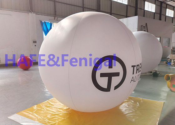 Événement gonflable d'exposition de lumière de ballon de lune annonçant LED 400w 36000 LM