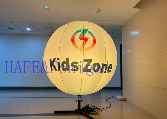 Support fait sur commande 400W 160cm de lune de décorations de lumière gonflable du ballon LED