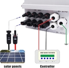 Boîte de distribution résistante aux intempéries à 6 chaînes pour les panneaux solaires en réseau / hors réseau