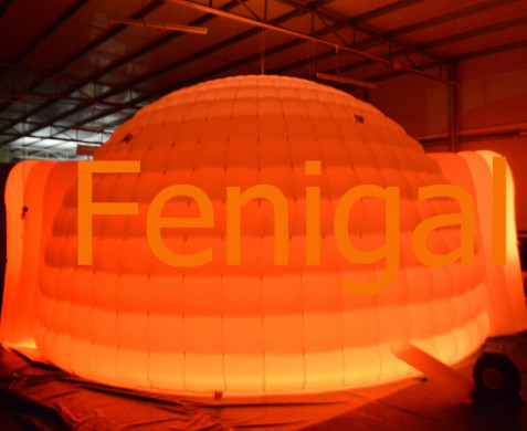 Solution ultime pour les événements Tente d'igloos Tente de mariage pour 8 personnes Trampoline