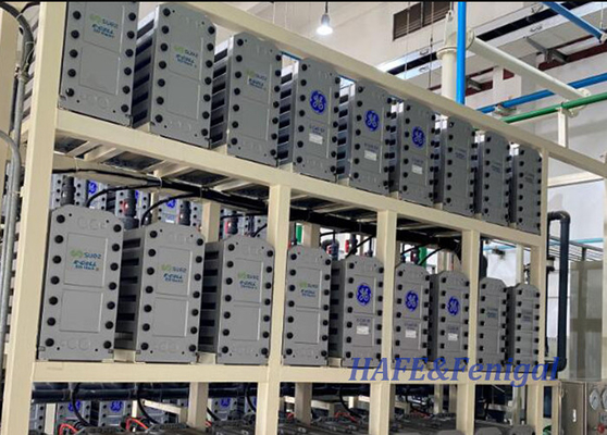 Module de pile EDI premium de Veolia: la technologie d'échange d'ions à lit mixte établit de nouvelles normes dans l'eau ultrapure