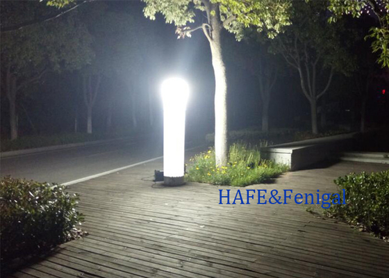 Tour lumineuse gonflable portable alimentée par batterie 3M 575W pour l'éclairage de nuit Taille personnalisable