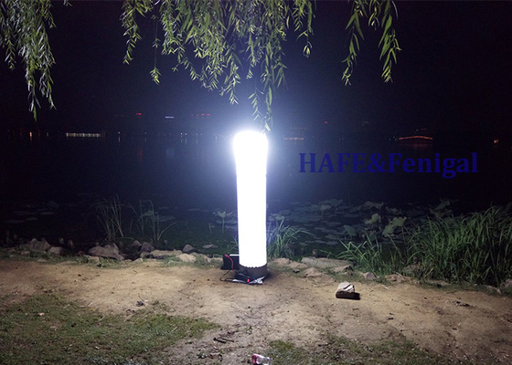 Portable lampe d'urgence tour d'éclairage gonflable 1000W batterie d'halogénure de métal rechargeable