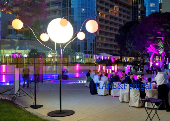 Lumière LED gonflable de 800W avec lampe halogène, Lumières LED gonflable Ballon décoration d' éclairage d' événement