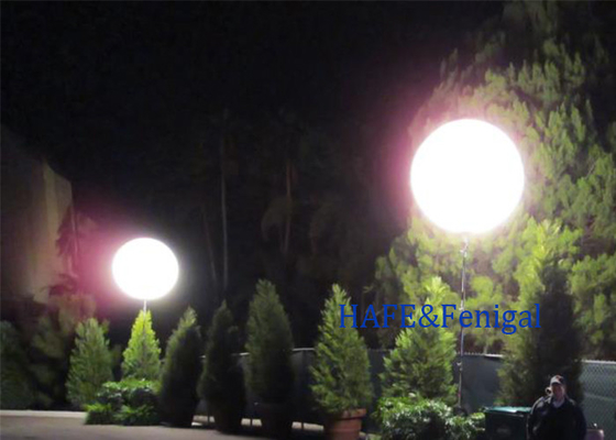 Décoration de l'activité extérieure étanche à l'eau Lumière de ballon LED 200W 400w Logo de taille personnalisée