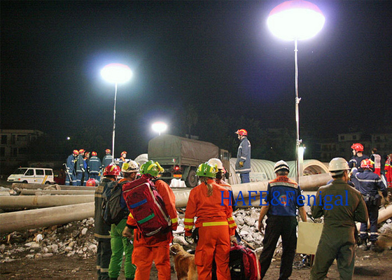 Lumières de travail de construction LED de 800W pour les opérations de construction et de pavage de routes de sauvetage nocturne