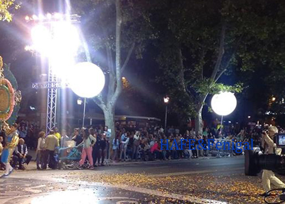Décoration d'événement gonflable réutilisable Support d'éclairage personnalisation LED 400W