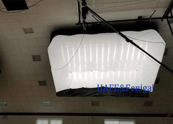 Éclairage de ballon à film de type hélium LED 1800w pour scène d'événement avec film ou téléviseur