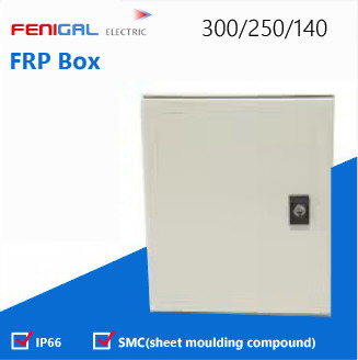 SMC Polyester FRP Boîte 220/380V Boîte de distribution d'énergie IP66 Boîte électrique étanche