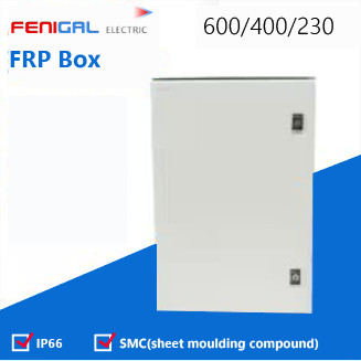 SMC Polyester FRP Boîte 220/380V Boîte de distribution d'énergie IP66 Boîte électrique étanche