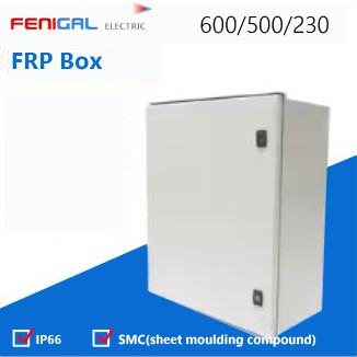 SMC Polyester FRP Boîte 220/380V Boîte de distribution d'énergie IP66 Boîte électrique étanche