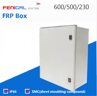 SMC Polyester FRP Boîte 220/380V Boîte de distribution d'énergie IP66 Boîte électrique étanche