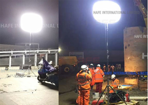Lumière de ballon de sécurité de construction industrielle sans éclairage à LED de 1000 W