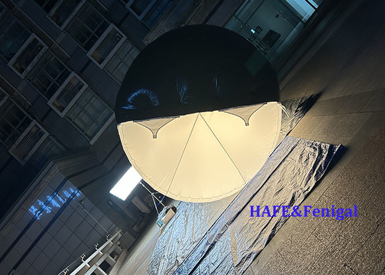 1.8kw tube d'hélium rempli d'air Bi couleur LED DMX CRMX contrôle ballon lumières film