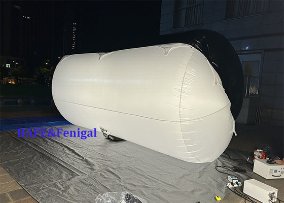 1.8kw tube d'hélium rempli d'air Bi couleur LED DMX CRMX contrôle ballon lumières film
