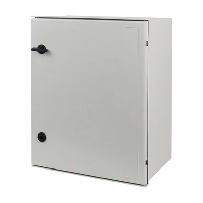 Boîte de boîtier en fibre de verre pour distribution extérieure électrique en poudre 300x250x140 mm
