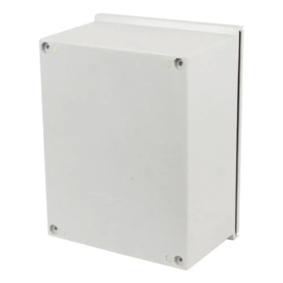 Boîte de boîtier en fibre de verre pour distribution extérieure électrique en poudre 300x250x140 mm