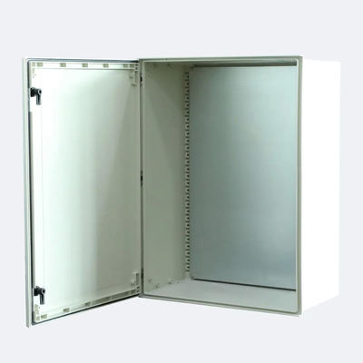 Boîte de boîtier en fibre de verre pour distribution extérieure électrique en poudre 300x250x140 mm