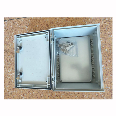 IP66 boîtier en fibre de verre monté sur le mur et imperméable à l'eau avec couvercle solide 600*500*230mm