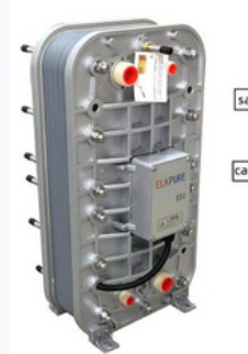 5.1-7.67m3/Hr Ionpur CEDI LX-Z IP-LXM45Z-5 avec procédé respectueux de l'environnement