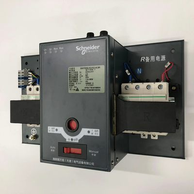 63/63.4cbr 4p 63a Schneider Wandao à double alimentation et commutateur de transfert automatique