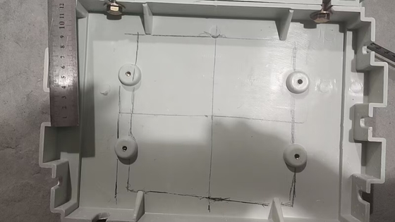 Réservoir en fibre de verre de sécurité durable de 800x800x350 mm