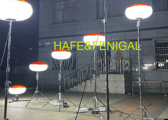 HAFE 400W LED Ballon Lumineux Améliore la Sécurité et la Visibilité sur les Chantiers