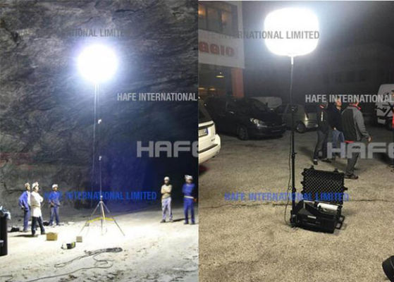 Projecteur ballon LED industriel portable anti-éblouissement 480W SUN, éclairage de sécurité personnalisable