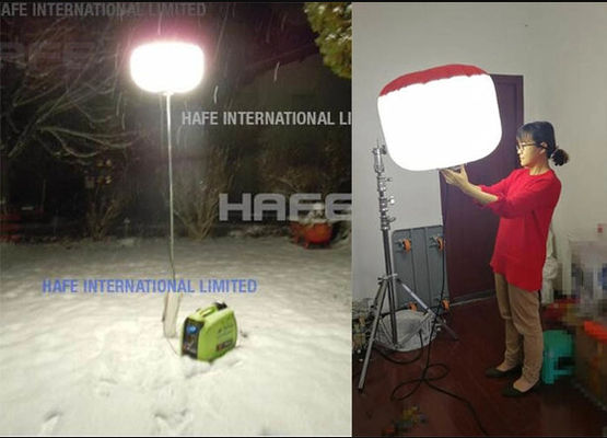 Projecteur ballon LED industriel portable anti-éblouissement 480W SUN, éclairage de sécurité personnalisable