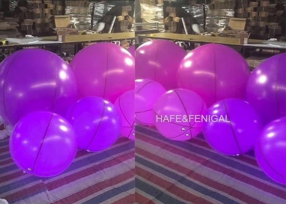 Illuminez vos concerts avec des ballons lumineux interactifs violets et roses