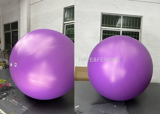 Le ballon LED interactif violet de 1m L'expérience d'éclairage de concert ultime
