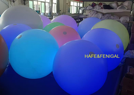 Lumière de ballon LED RVB interactive de 4 pieds avec changement de couleur par simple contact : Idéale pour les événements et l'engagement du public