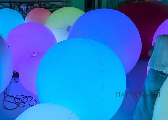 Ballon lumineux interactif LED RVB à changement de couleur par simple contact de 4 pieds : Ballons LED idéaux pour les événements