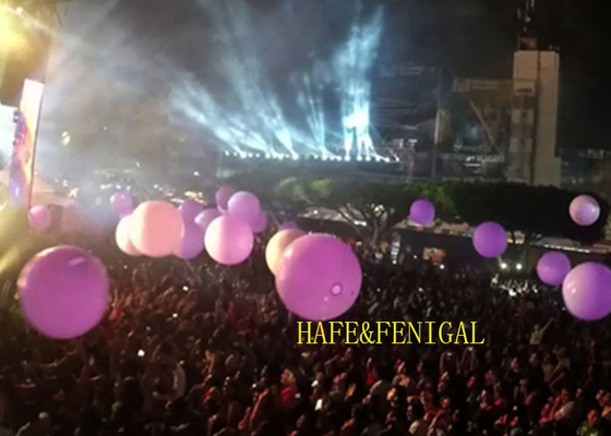 1m 3.3ft LED Beach Balls RGB Glow Balls Vibrant Colors For DJ Music Parties Concerts