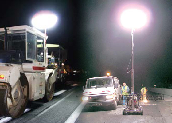 Construction de la nuit de sauvetage d'urgence d'incendie 640W LED Safety Balloon Light Supports personnalisation