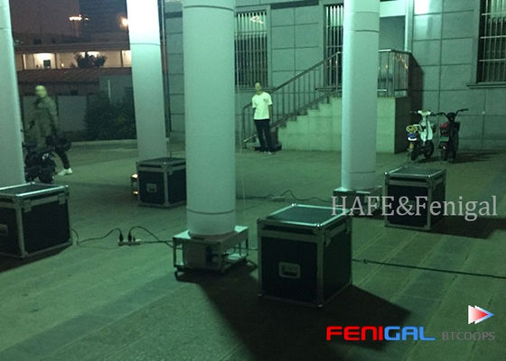 Éclairage d'urgence haute puissance pour grandes surfaces extérieures