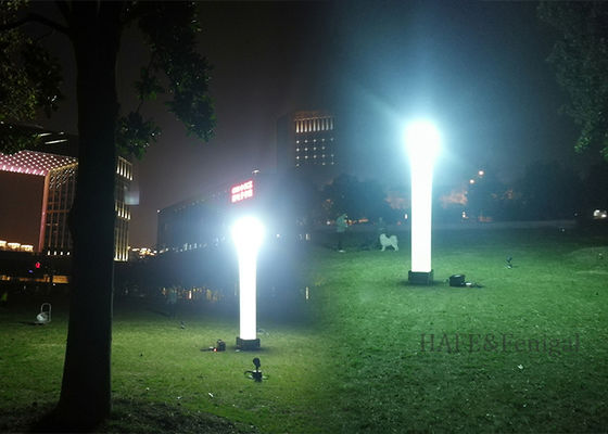 Tour d'éclairage gonflable sans éblouissement 1200W 60HZ Système d'urgence pour utilisation portable extérieure de nuit