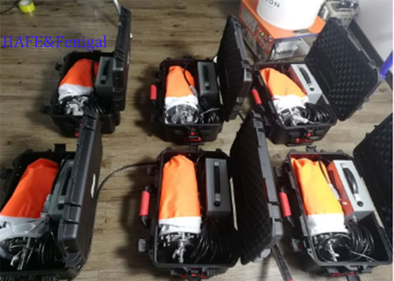 Tour d'éclairage gonflable à LED dimmable de 800W personnalisable pour le sauvetage de nuit et la sécurité des chantiers